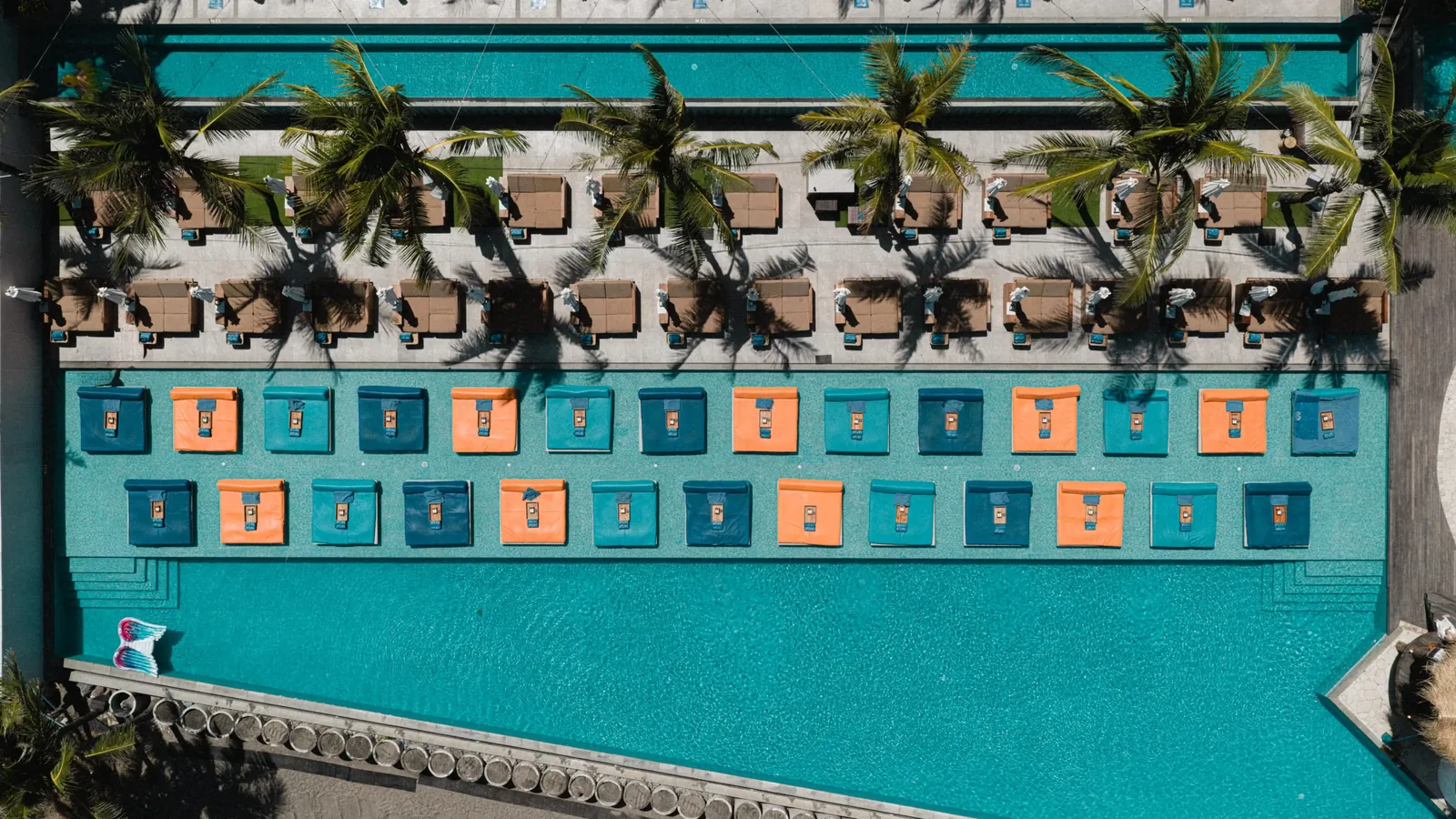 Atlas Beach Club venue and pool area